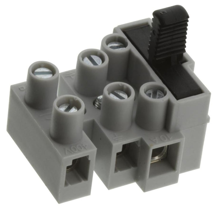 Terminal Block, Fused, 20mm, 3W