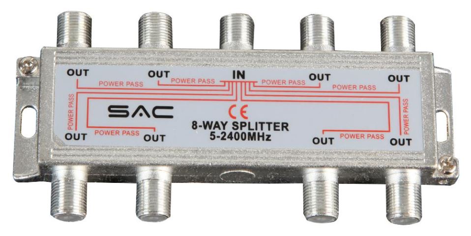 Indoor Splitter with DC Pass