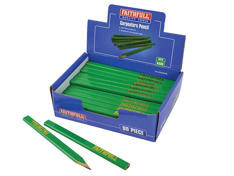 Carpenter's Pencils Display