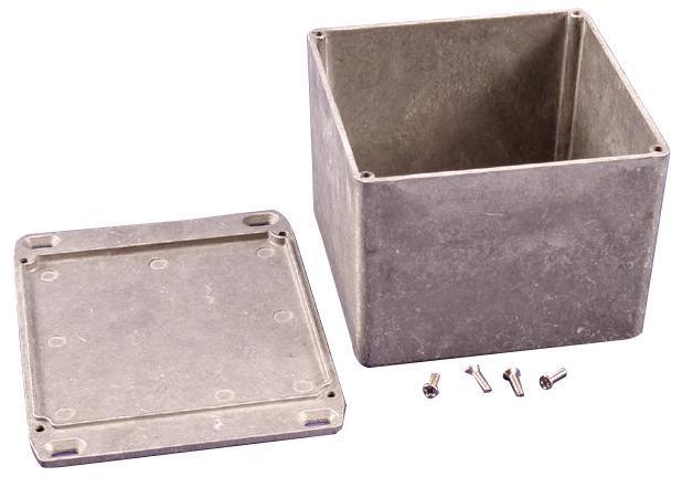 IP54 Die Cast Aluminium Instrument Enclosure with Flanged Lid