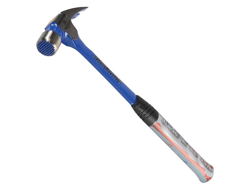 Straight Claw Rip Hammer, Solid Steel