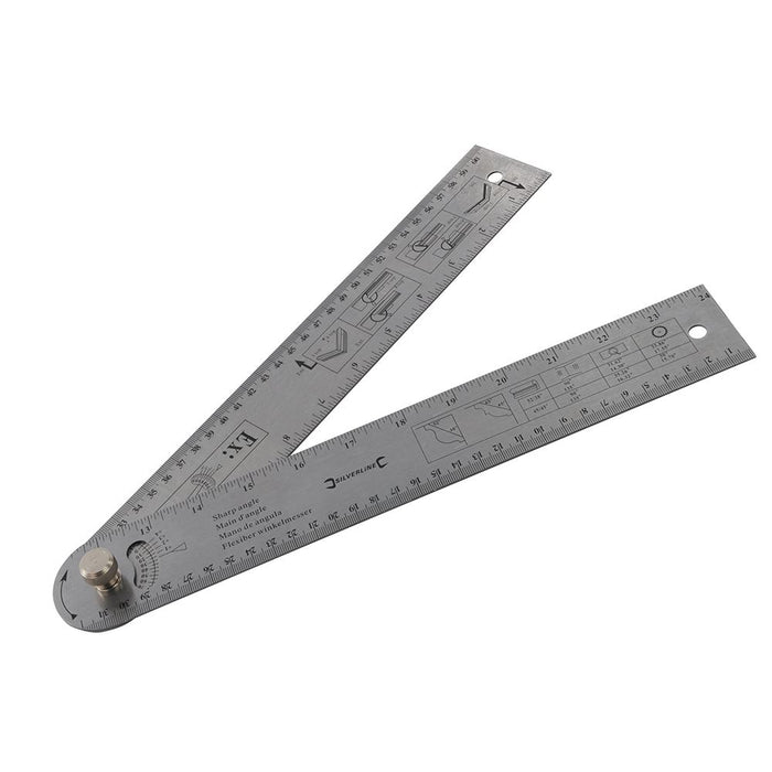 Easy Angle Protractor Rule - 600mm