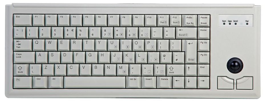 G84 4400 Trackball Keyboard Corded