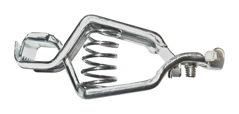 Zinc-Plated Steel Grounding Clip, 25A