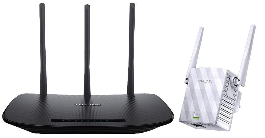 450Mbps Wireless N Router & 300Mbps WiFi Range Extender