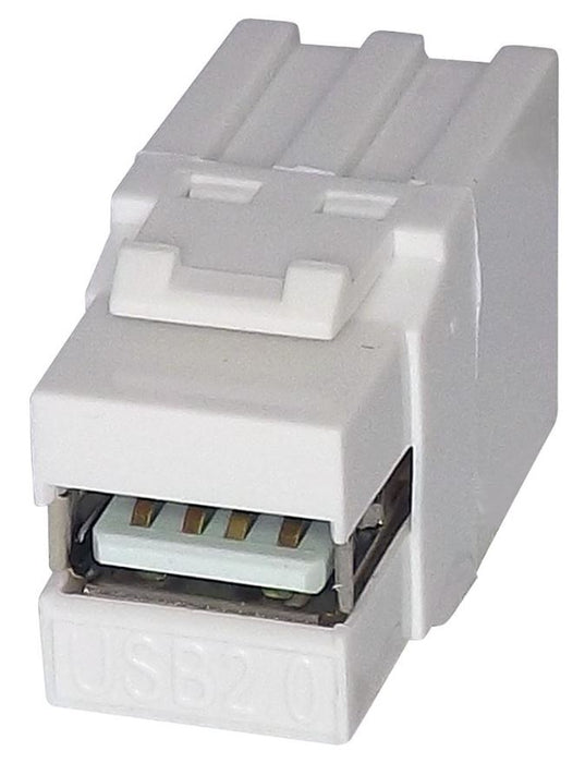 USB 2.0 A Female to A Female Keystone Coupler