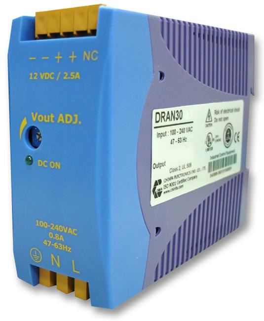 12V DC 2.5A 30W DIN Rail Power Supply