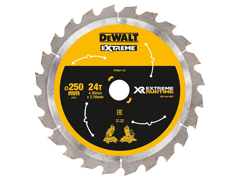 Extreme Runtime FlexVolt Mitre Saw Blade