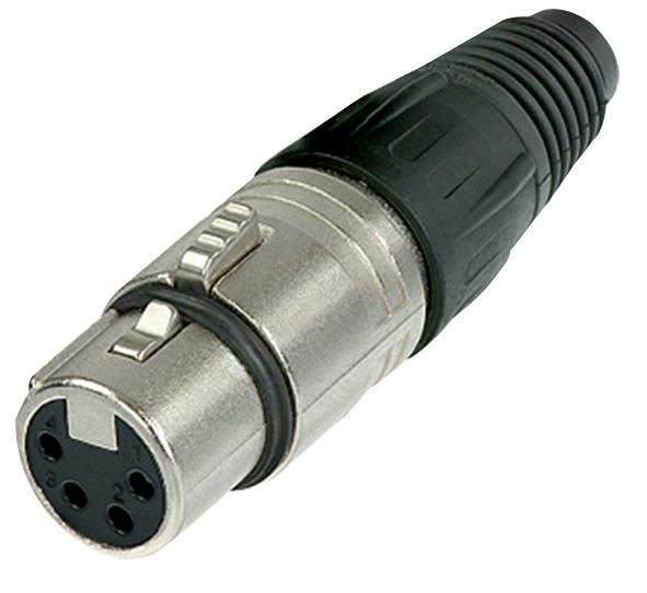 Neutrik XLR Socket, 4 Pin