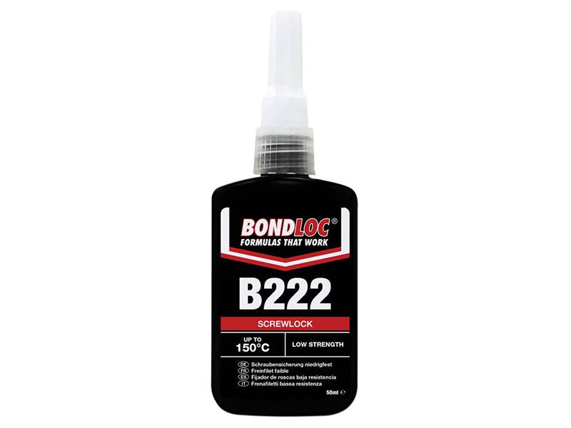 B222 Screwlock Low Strength Threadlocker