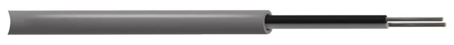 8471 Equivalent 2 Core Cable, Grey, LSF, 100m