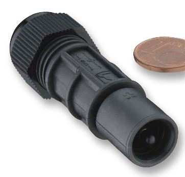 Plug, Free, Negative, 4mm