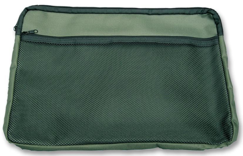 A4 Canvas Zip Bag - Green