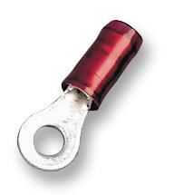Ring PIDG Crimp Terminal, Red M3/3.5, 50 Pack