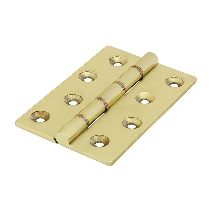 Double Phosphor Bronze Washered Hinges Solid Brass Pack of 2. Mix Colours