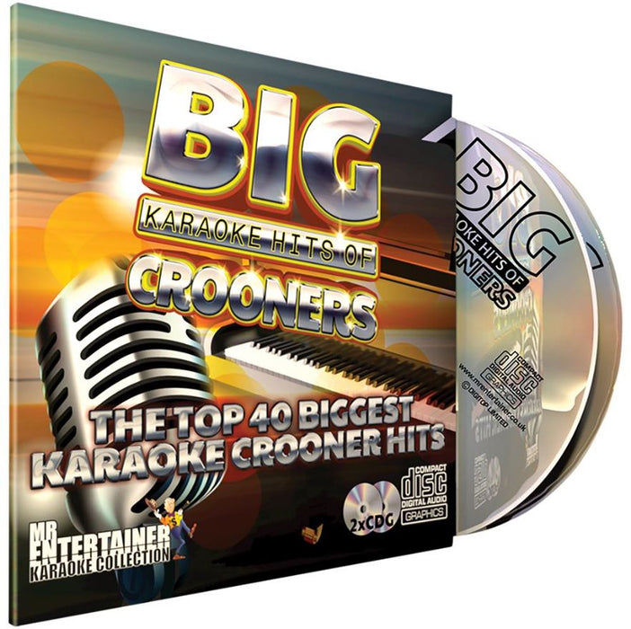 40 Track Karaoke CDG - Big Karaoke Hits of Crooners
