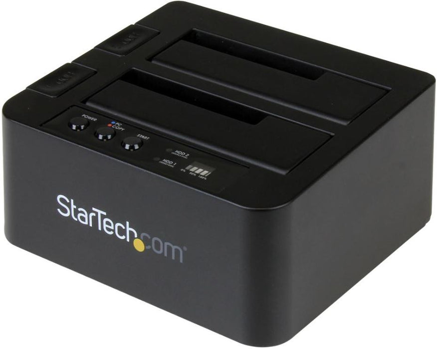 USB 3.1 Standalone Duplicator Dock for 2.5" & 3.5" SATA SSD/HDD Drives