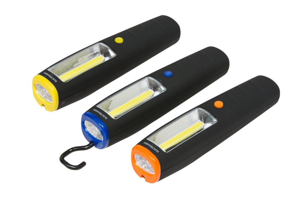 Electralight COB Work Light  With Batteries