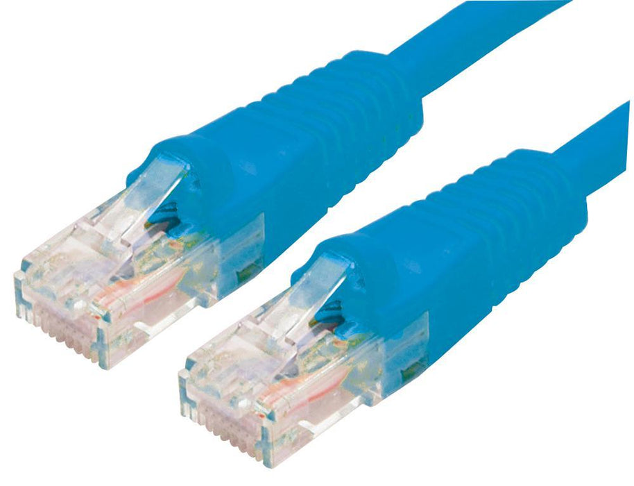 Snagless Cat6 UTP LSOH Ethernet Patch Lead, Blue 3m