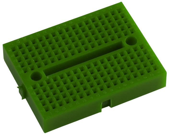 Mini Breadboard, Green 170 Contact