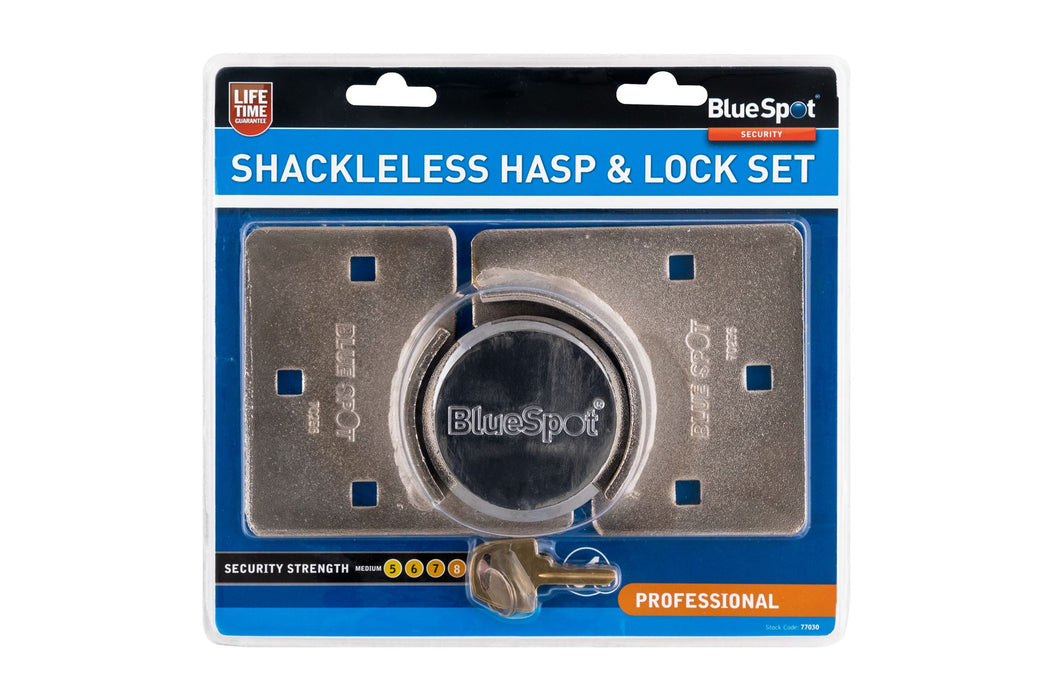 Shackleless Hasp & Lock Set