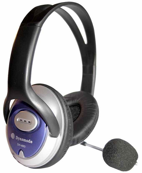 DYNAMODE - Multimedia Stereo Headset with Boom Microphone