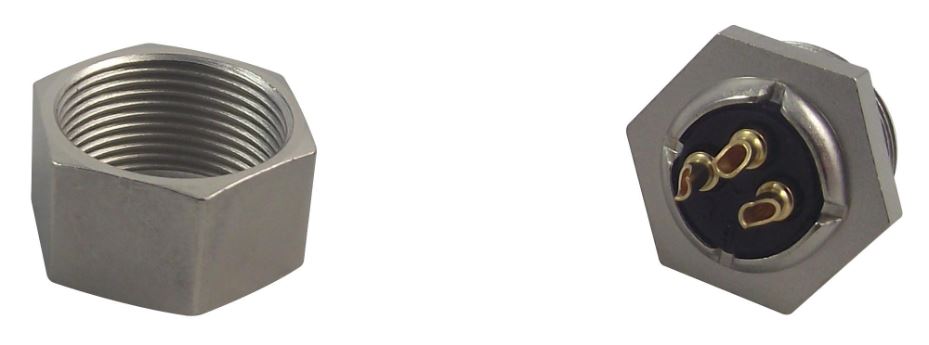 Socket, Panel, 3 Way