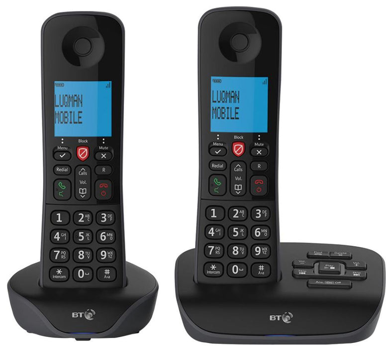 BT Essential DECT Phones with Call Blocking and Answer Machine