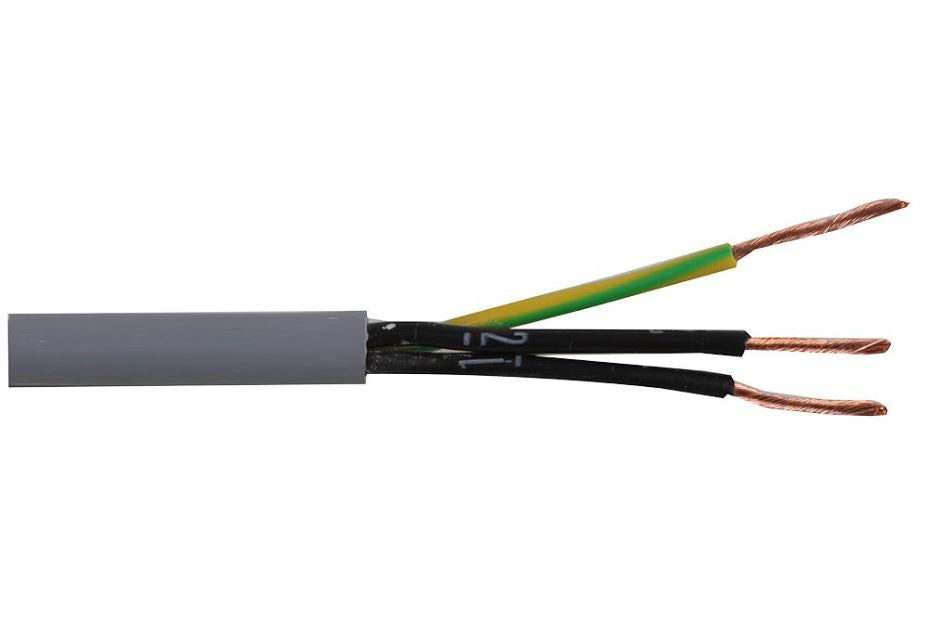 3-Core YY Control Cable, 0.5mm, 50m