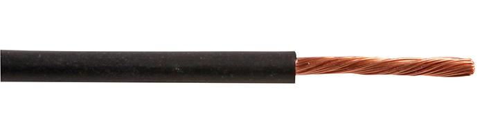 Tri-Rated Switchgear Wire, 2.50mm, Black, 100m
