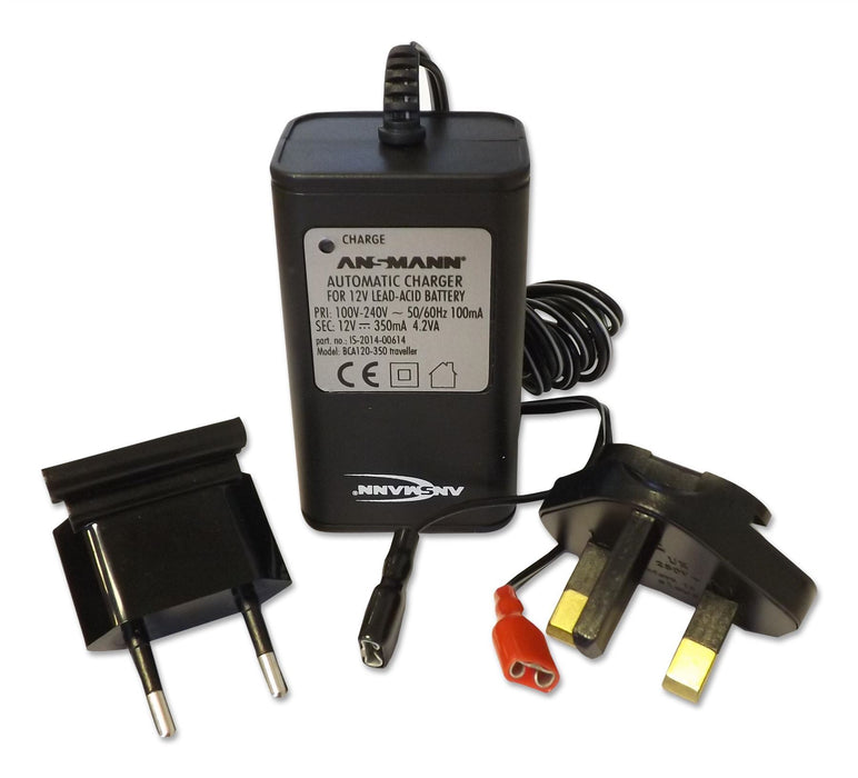 ANSMANN - Auto Battery Charger for 12V Lead Acid Batteries