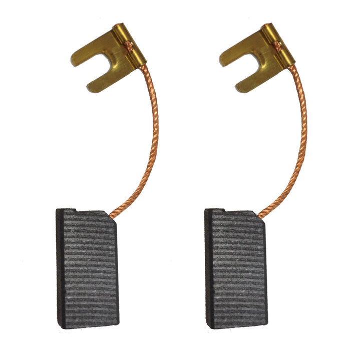 2x Carbon Brushes - Use on Black & Decker Pac Grinder (Size - 6.3 X 12 X 24)