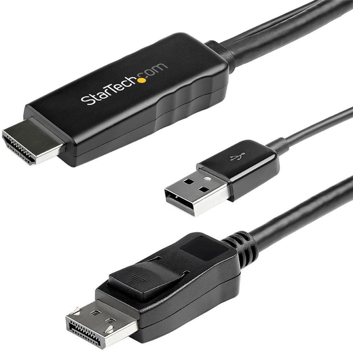 HDMI to DisplayPort 4K UHD 30Hz Adaptor Lead