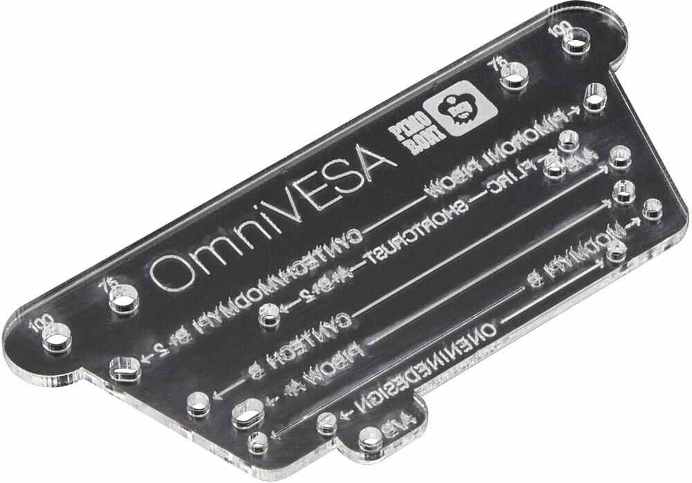 OmniVESA VESA Mount for Raspberry Pi in a Case