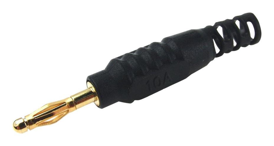 2mm Banana Plug, 60VDC, 10A, Black