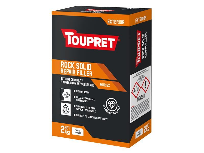 Exterior Rock Solid Repair Filler