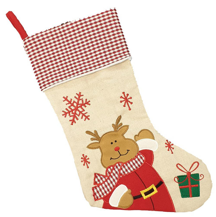 Christmas Character Stocking , Reindeer