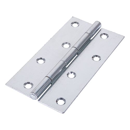 Narrow Uncranked Butt Hinge (5050) - Steel - 2 Pieces. Various Sizes