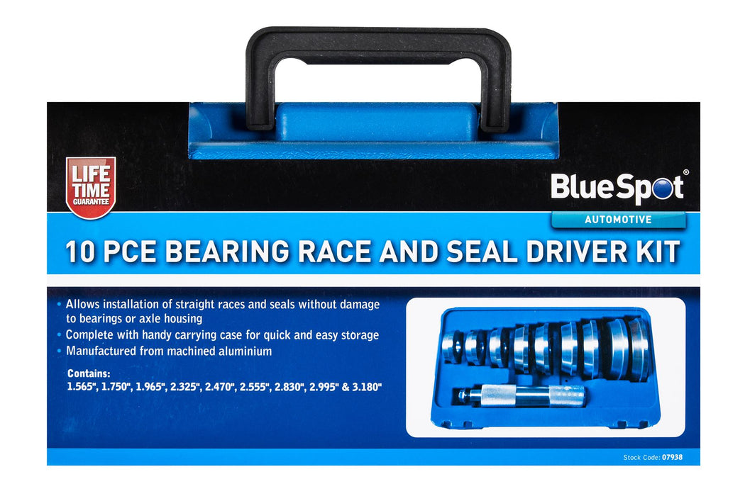 10PCE Bearing Race and Seal Driver Kit