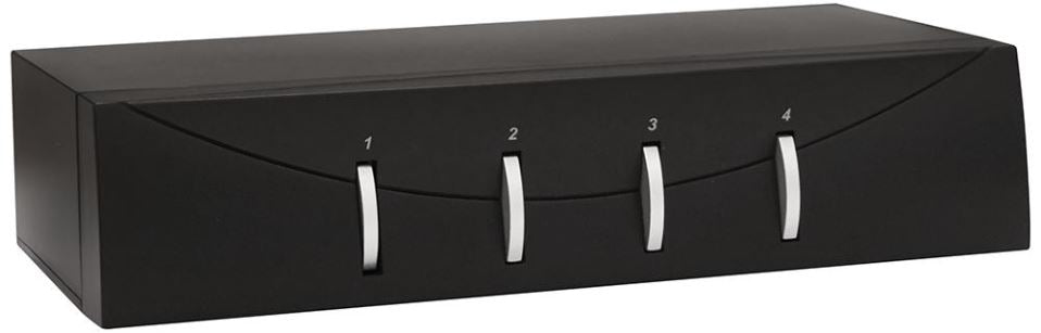 4 Way Stereo Audio/Video Selector Switch