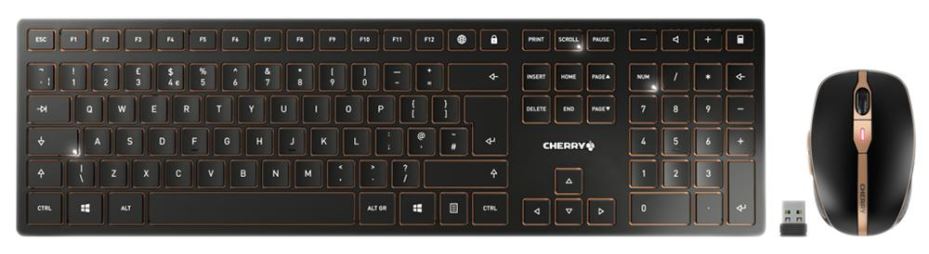 CHERRY DW 9100 Slim Wireless Keyboard & Mouse Set