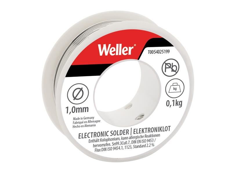 EL99/1-100 Lead-Free Solder 1.0mm 100g