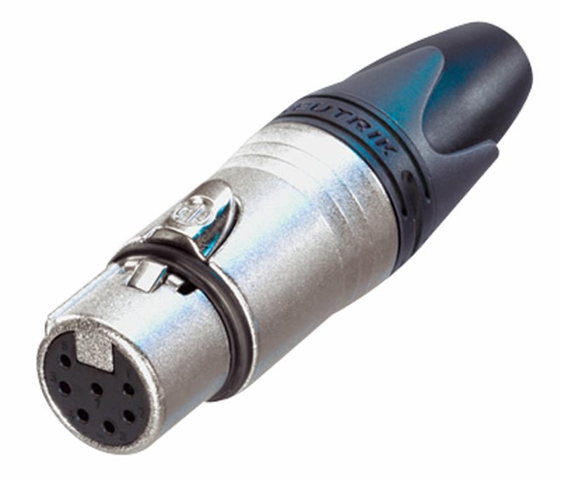 XLR Socket, 7 Pole