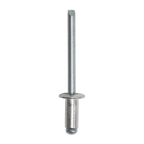 Rivets - Dome Head - Aluminium - Corrosion Resistant - Various Sizes