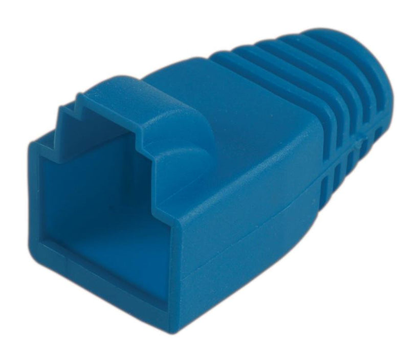 RJ45 Cat5e Strain Relief Boot, Blue