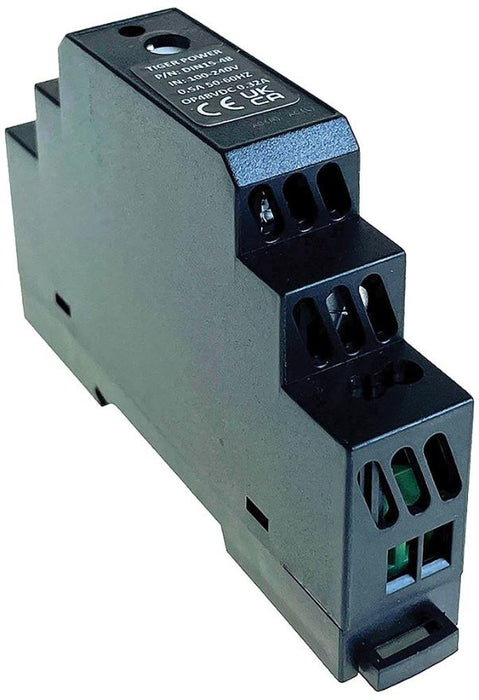 0.63A, 15W, AC/DC DIN Rail Power Supply