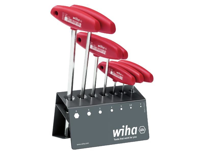 L-key with T-handle Set, 8 Piece