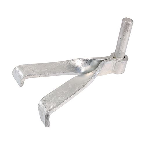 Gate Hooks To Build - Single Brick - Hot Dipped Galvanised