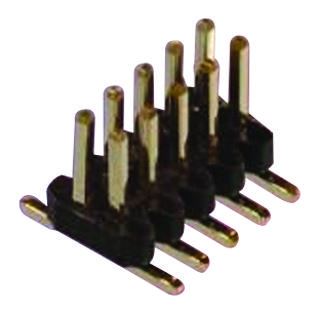Header, Vertical, 1.27mm, SMT, 10 Way