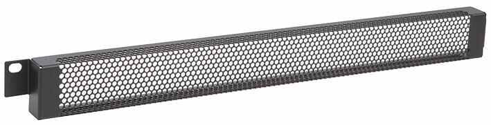 19" Perforated Security Rack Panel - 1U